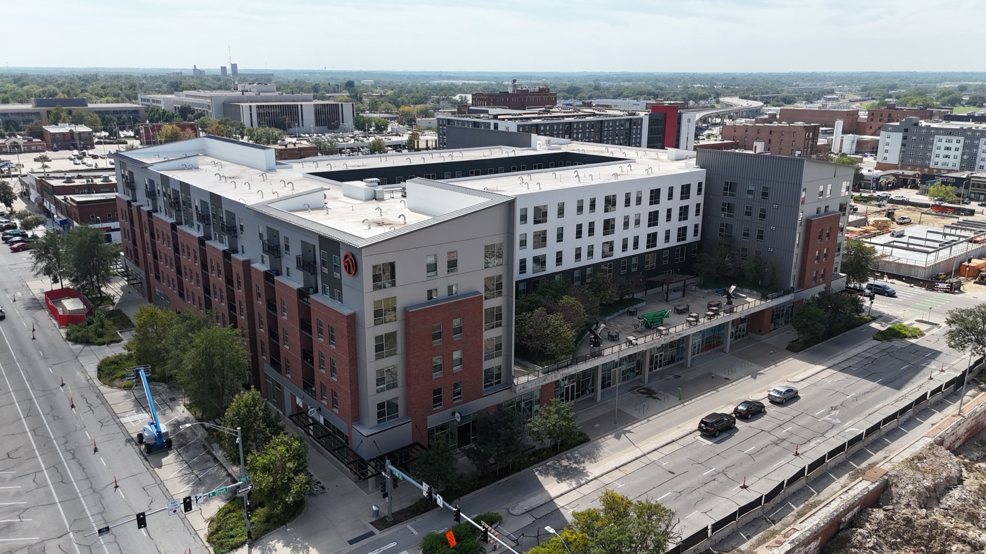 Latitude at Lincoln · aerial view