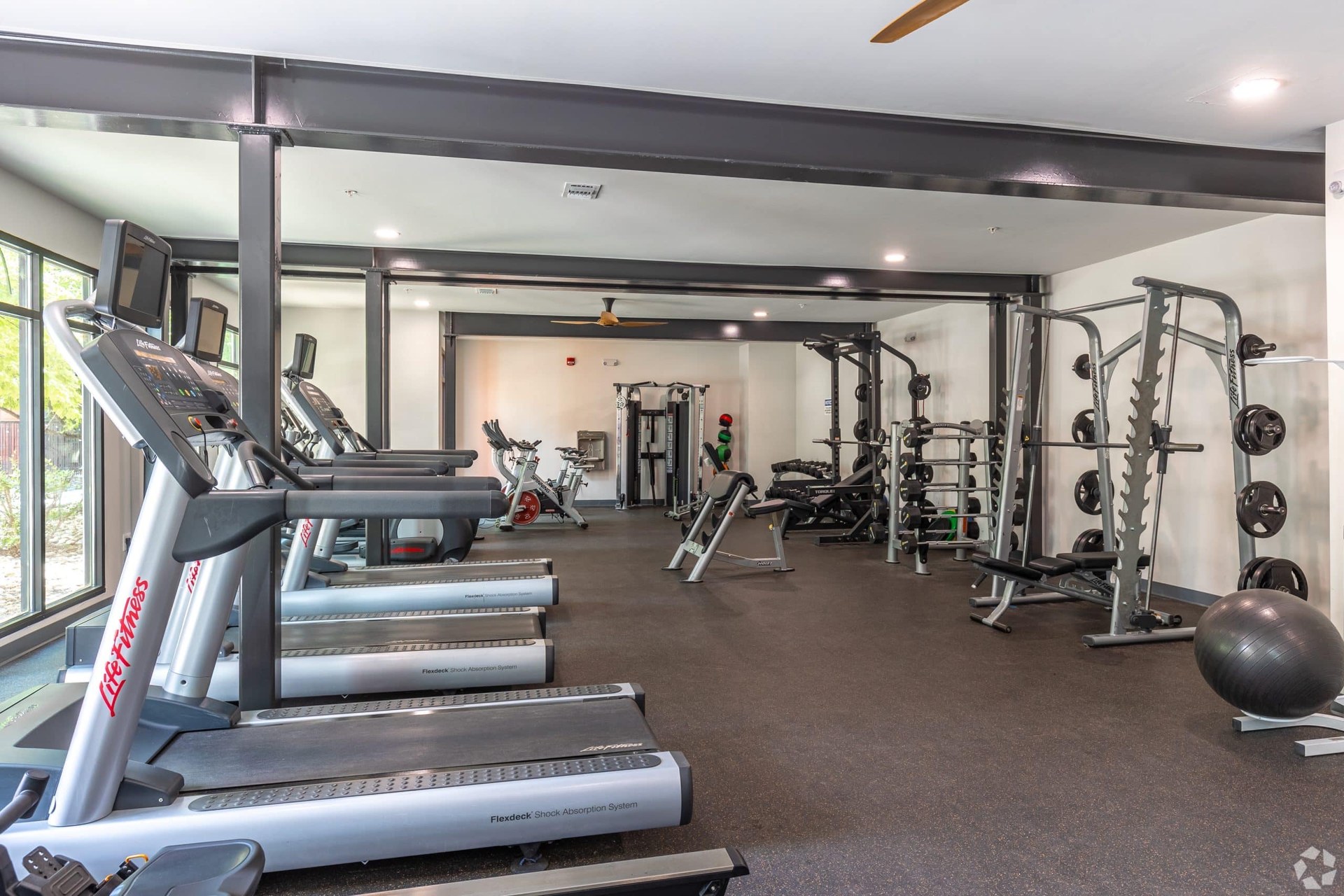 Park East completed fitness center