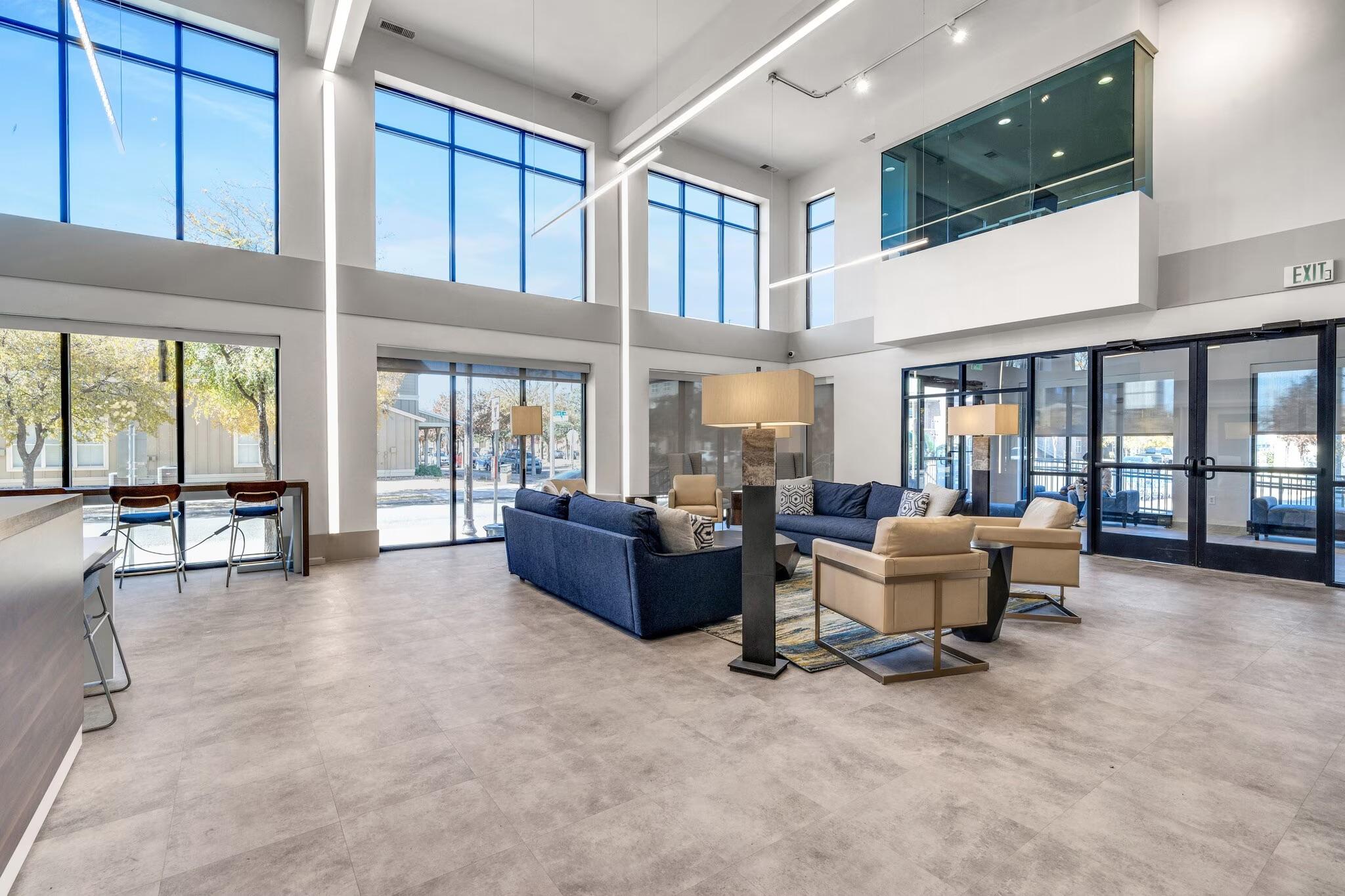 Park East renovated common area